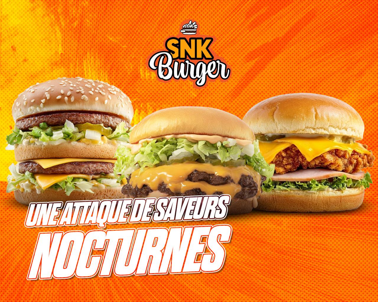 SNK Burger — Une attaque de saveurs nocturnes